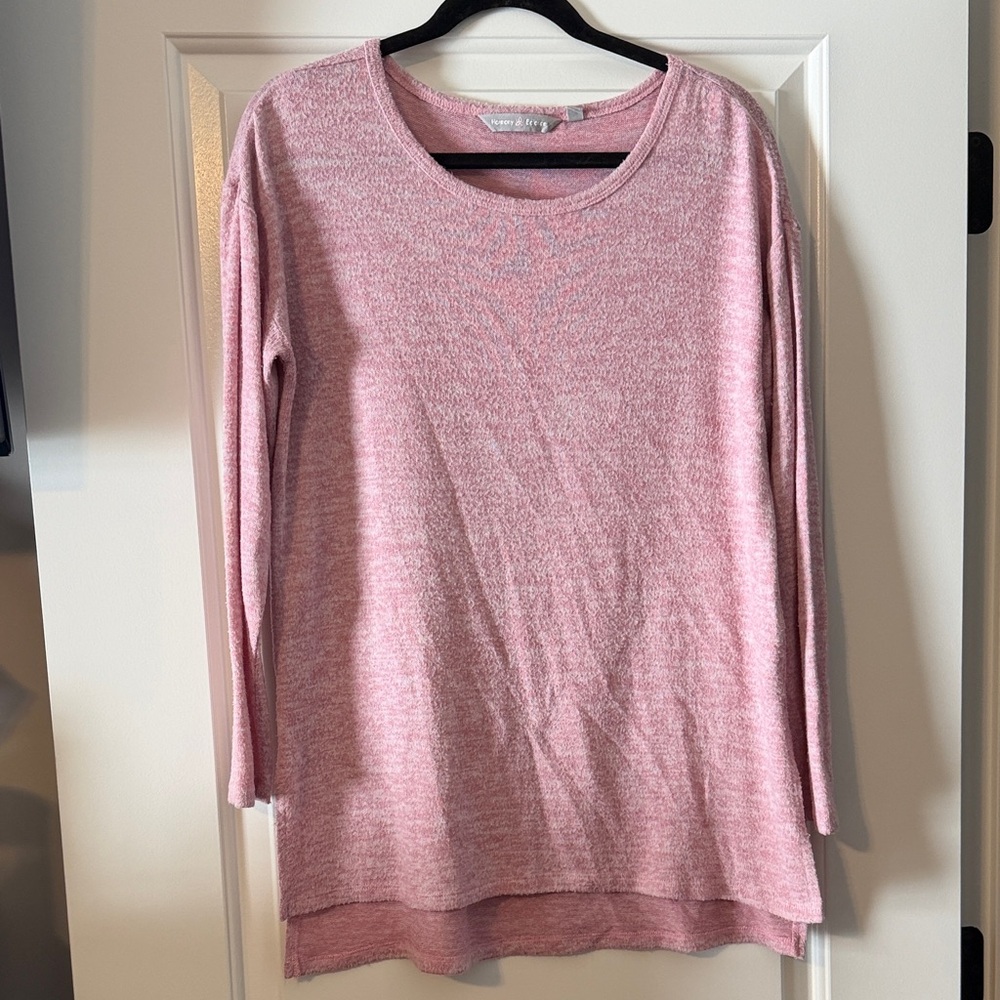 Pink Long Sleeve Women's Top